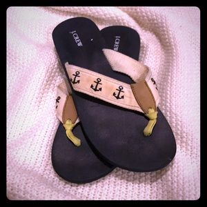 JCrew Flip Flops
